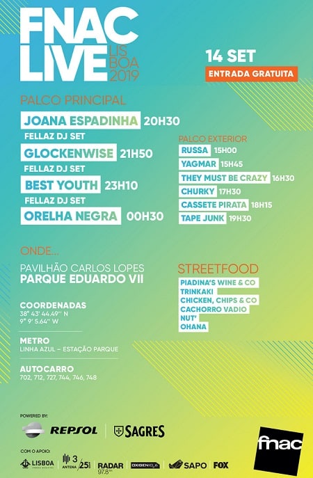 FESTIVAL FNAC LIVE 2019 | LISBOA