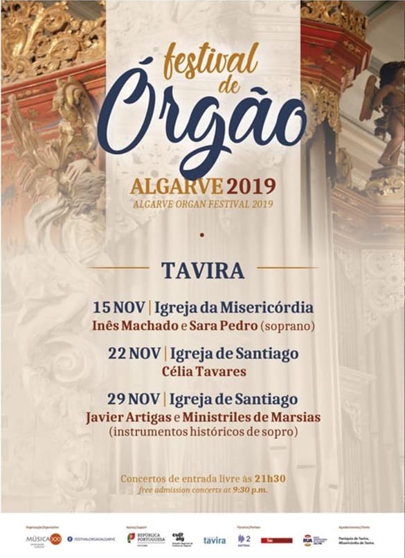 FESTIVAL DE ÓRGÃO ALGARVE 2019 – TAVIRA