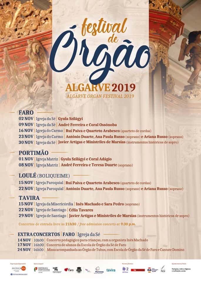 FESTIVAL DE ÓRGÃO ALGARVE 2019