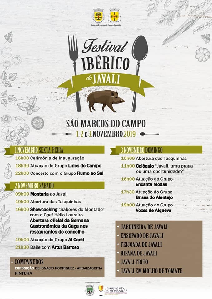 FESTIVAL IBÉRICO DO JAVALI 2019 S. MARCOS DO CAMPO
