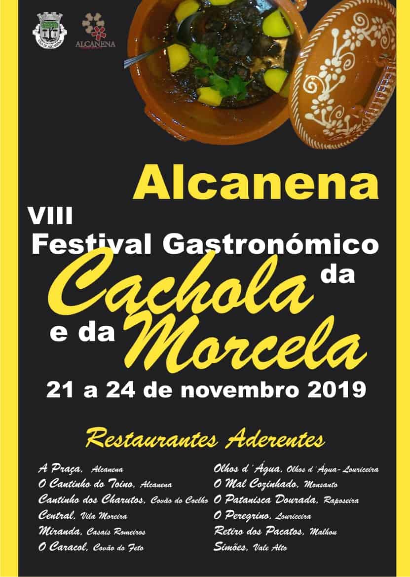 VIII FESTIVAL GASTRONÓMICO DA CACHOLA E DA MORCELA 2019