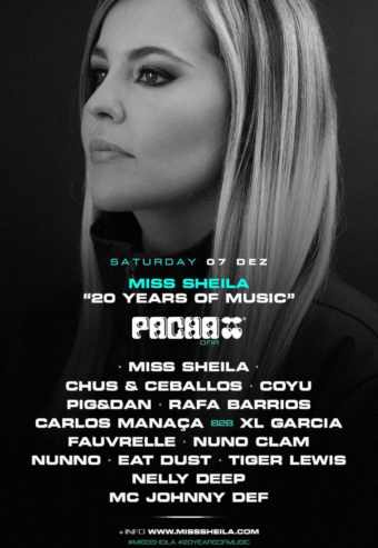 MISS SHEILA – 20 ANOS OF MUSIC AT PACHA