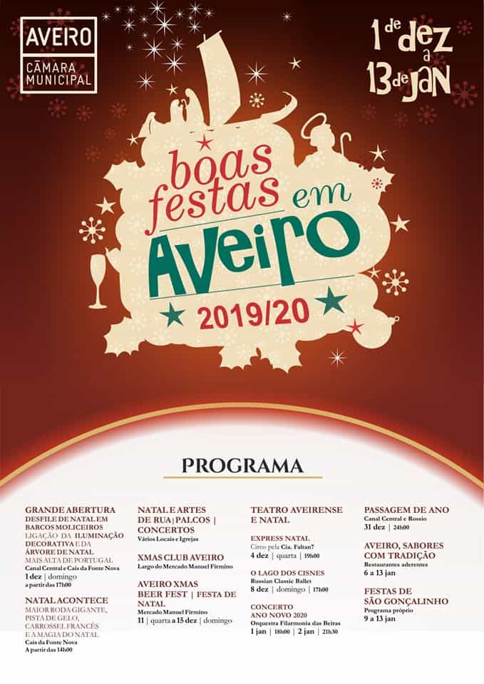 BOAS FESTAS EM AVEIRO 2019/2020 | PROGRAMA - Coolture