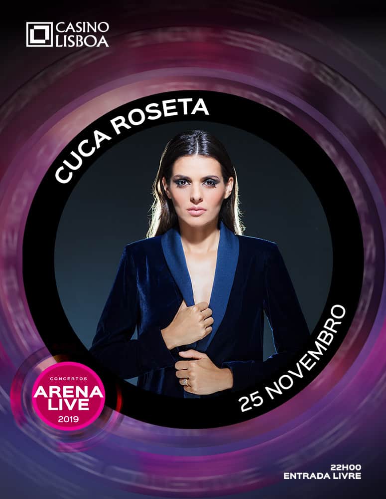 CUCA ROSETA NOS CONCERTOS GRATUITOS ARENA LIVE 2019