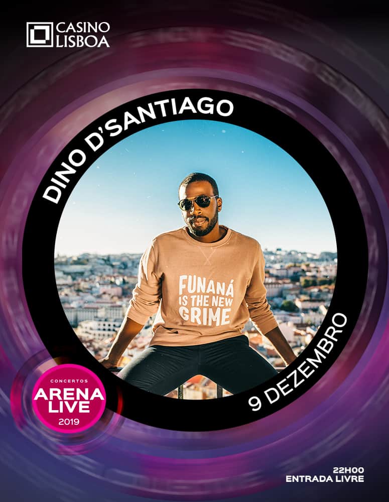 DINO D’SANTIAGO NOS CONCERTOS ARENA LIVE 2019