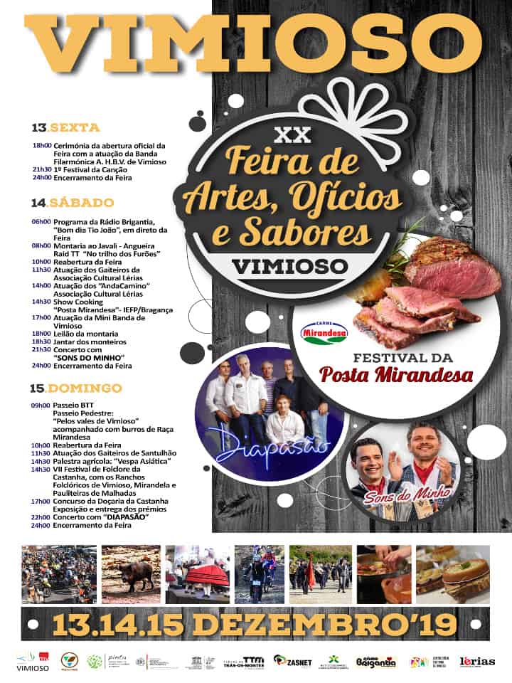 FEIRA DE ARTES, OFÍCIOS E SABORES 2019 VIMIOSO