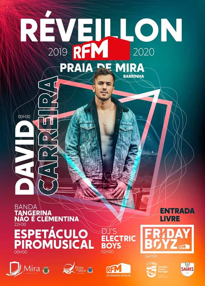 PASSAGEM DE ANO PRAIA DE MIRA 2019-2020 “RÉVEILLON RFM”