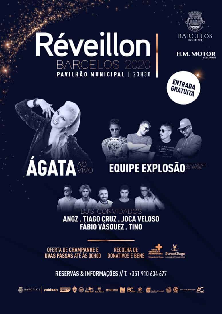 PASSAGEM DE ANO RÉVEILLON BARCELOS 2019-2020