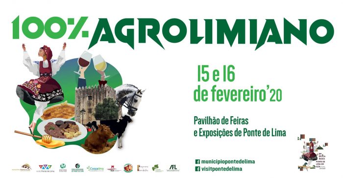 FEIRA 100% AGROLIMIANO 2020 | PONTE DE LIMA - A Feira 100% Agrolimiano está de volta a Ponte de Lima, nos dias 15 e 16 de fevereiro de 2020, para preservar e divulgar a cultura agrária de Ponte Lima.
