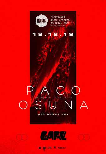 NEOPOP PRESENTS PACO OSUNA | GARE CLUBE