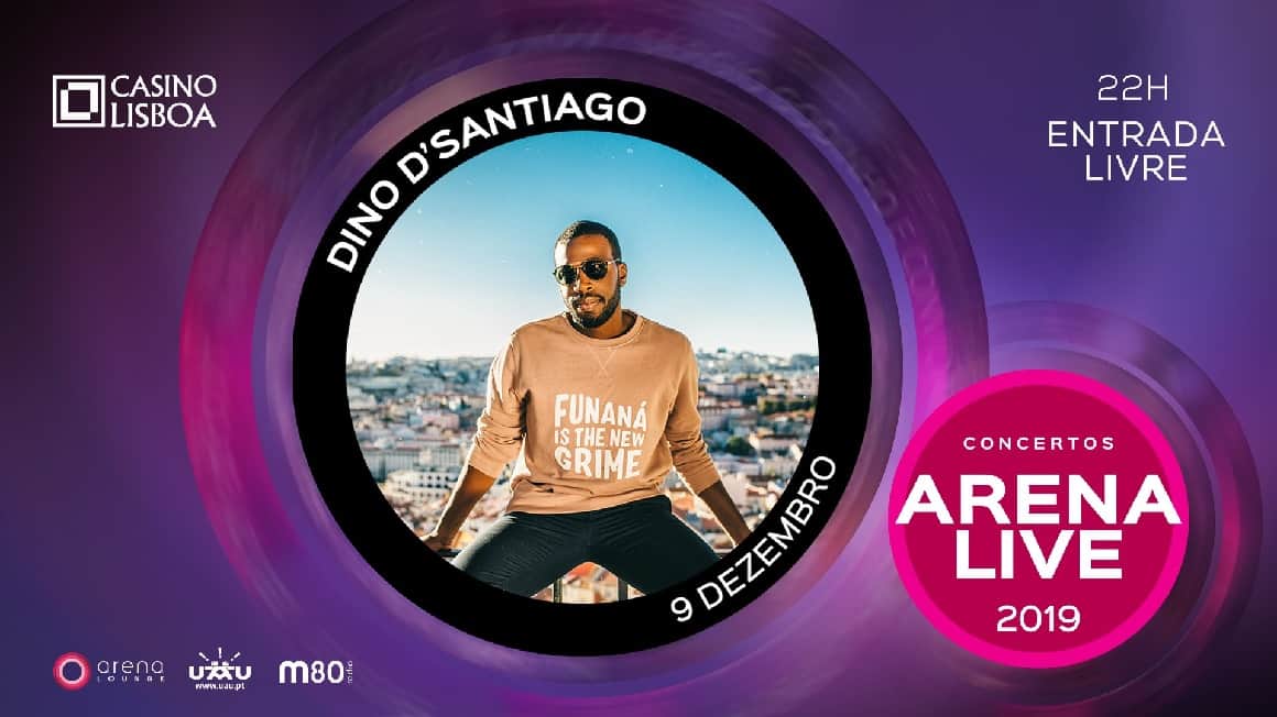 DINO D’SANTIAGO NOS CONCERTOS ARENA LIVE 2019