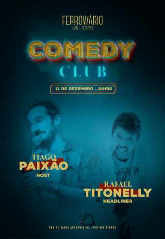 FERROVIÁRIO COMEDY CLUB – LISBOA