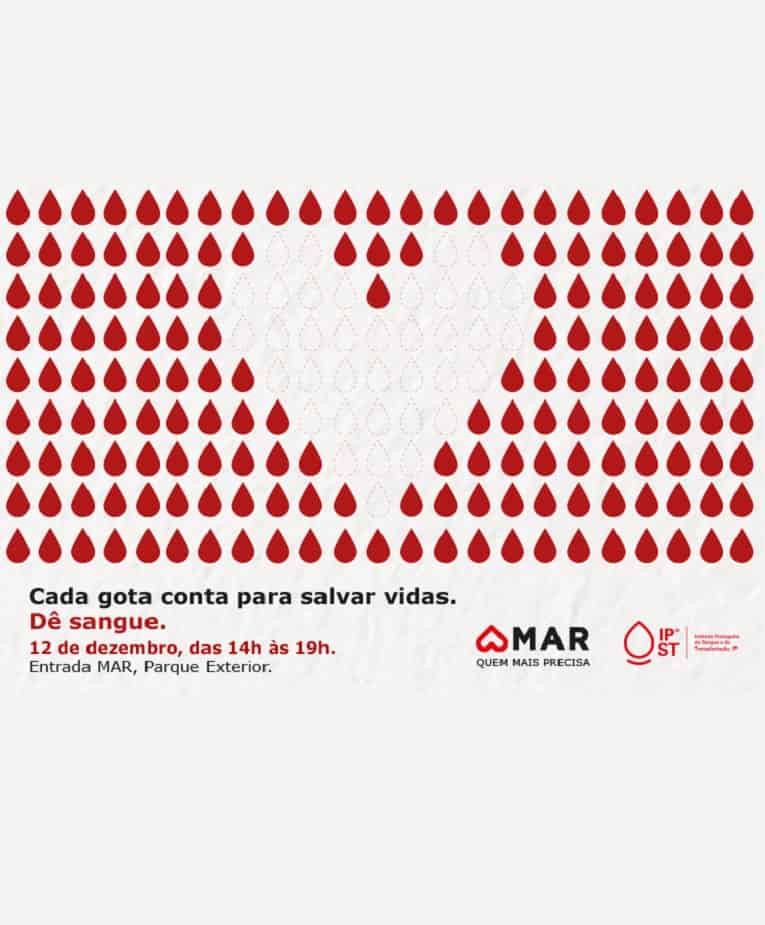 NO MAR SHOPPING MATOSINHOS DOE SANGUE, SALVE VIDAS!