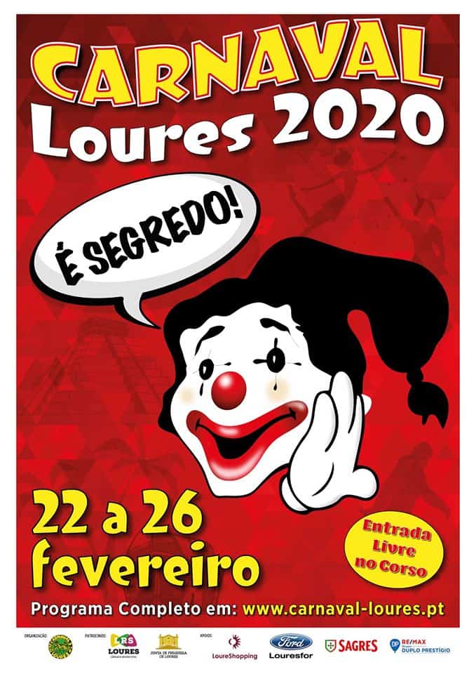 CARNAVAL DE LOURES 2020 | PROGRAMA COMPLETO