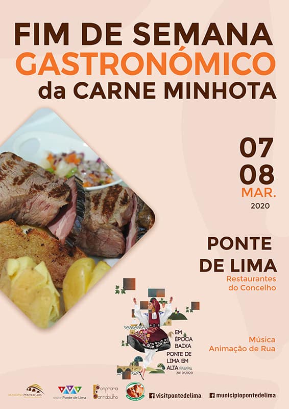 FIM DE SEMANA GASTRONÓMICO DA CARNE MINHOTA – PONTE DE LIMA 2020