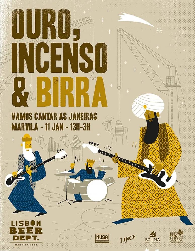 OURO, INCENSO & BIRRA 2020 – VAMOS CANTAR AS JANEIRAS