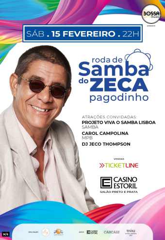 RODA DE SAMBA DO ZECA PAGODINHO | CASINO ESTORIL