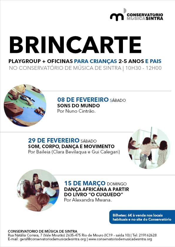 BrincArte – playgroup + oficina Som, Corpo, Dança e Movimento com Baileia