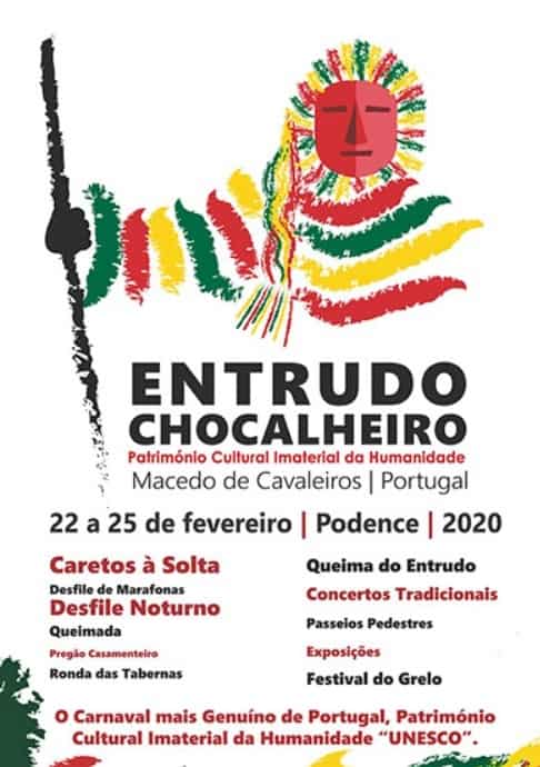 O Entrudo Chocalheiro 2020, o Carnaval mais genuíno de Portugal, regressa entre 22 a 25 de fevereiro com o estatuto de Património Imaterial da Humanidade.