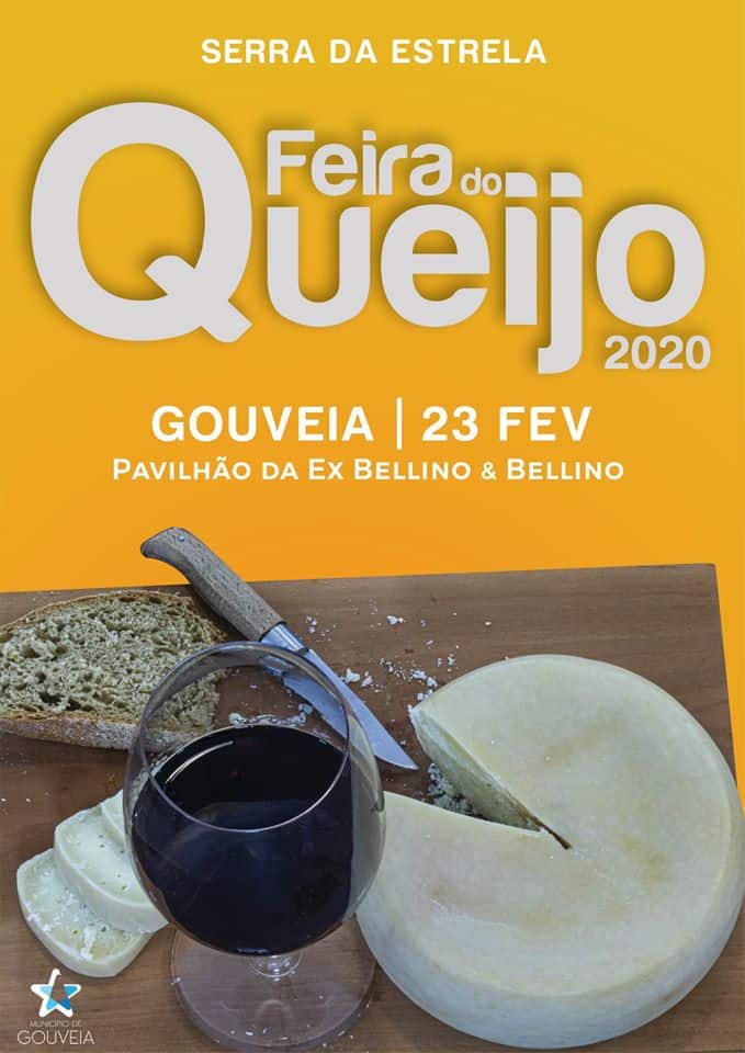 FEIRA DO QUEIJO DA SERRA 2020 | GOUVEIA - A Feira do Queijo este ano terá lugar no dia 23 de fevereiro, Domingo Gordo, no Mercado Municipal Provisório - Pavilhão da Ex Bellino & Bellino, em Gouveia, num evento onde os pastores, as queijarias e os produtores de queijo são as principais figuras de cartaz e o Queijo Serra da Estrela o produto de excelência em destaque!