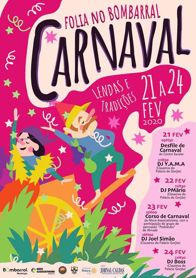 Saiba onde se pode divertir no Carnaval 2020! A animação está a chegar de norte a sul do País, pelo que a Coolture preparou para si um Guia de Carnaval, para que não perca nada de uma das épocas mais divertidas do ano.