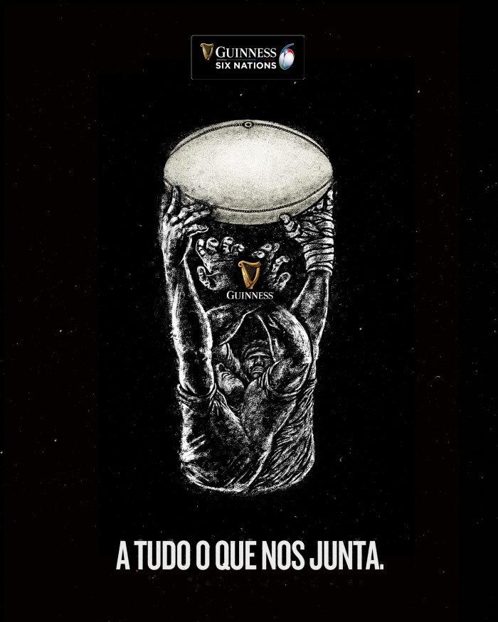 O Guiness Six Nations, uma das mais icónicas competições de Rugby do Mundo, está prestes a iniciar-se, e a Sociedade Central de Cervejas e Bebidas (SCC), distribuidora da cerveja Guiness em Portugal, quer promover no nosso país o espírito deste emblemático torneio, tendo para isso preparado uma campanha local sob o mote “A tudo o que nos junta”, com várias surpresas e prémios para os fãs e consumidores da marca.