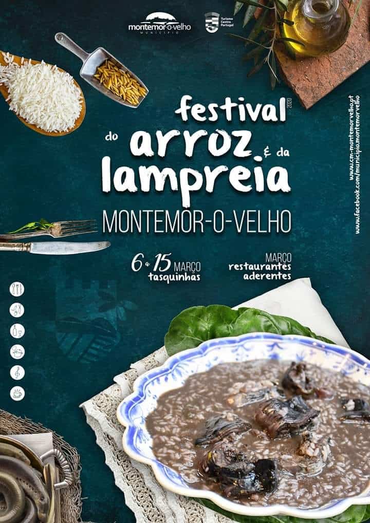 FESTIVAL DO ARROZ E DA LAMPREIA 2020 MONTEMOR-O-VELHO