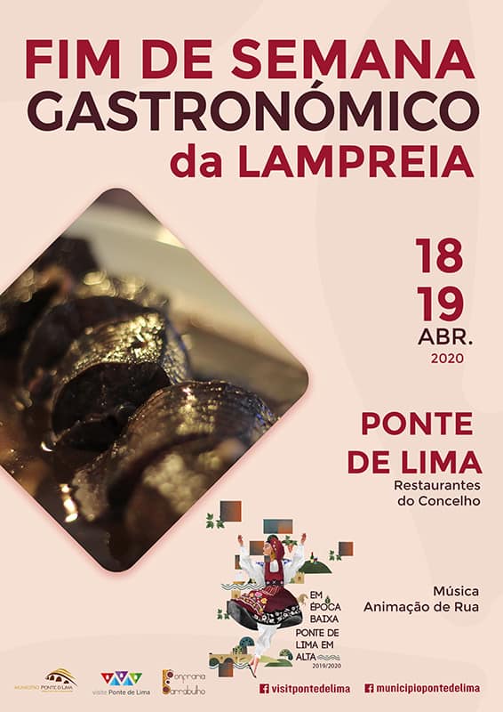 O Roteiro da Lampreia e do Sável, num momento de época em alta, ajuda-o a encontrar um dos muitos os eventos onde pode deliciar-se com estas iguarias. De norte a sul, os fãs destas especialidades acorrem aos restaurantes e festivais, de modo a não perderem a oportunidade, de reservar um lugar para comer um destes pitéus que cada vez ganham mais apreciadores.