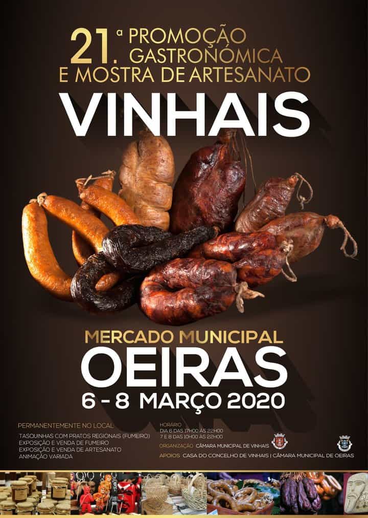 PROMOÇÃO GASTRONÓMICA E MOSTRA DE ARTESANATO DE VINHAIS 2020 | OEIRAS