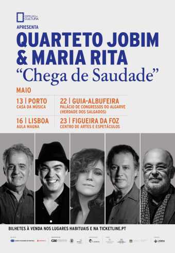 QUARTETO JOBIM E MARIA RITA – CHEGA DE SAUDADE!