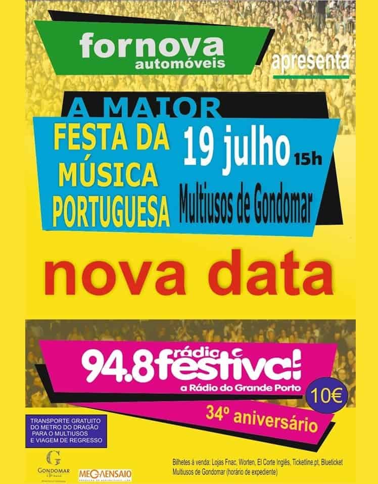 RÁDIO FESTIVAL 2020 – FESTA DO 34º ANIVERSÁRIO | GONDOMAR