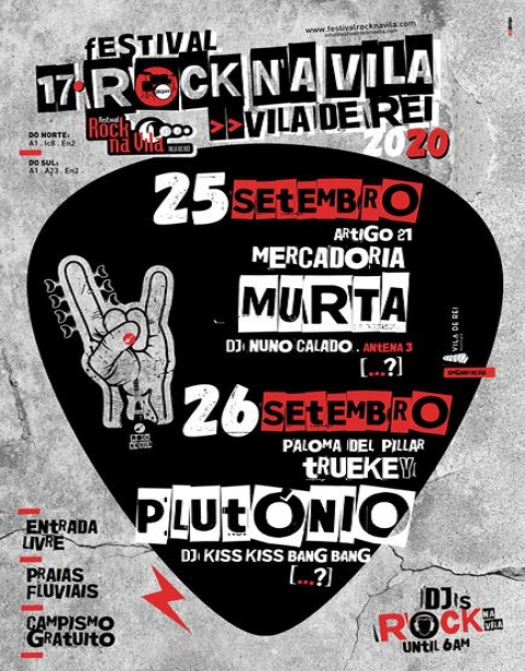 ROCK NA VILA 2020 FESTIVAL | VILA DE REI
