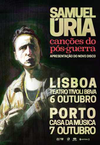 SAMUEL ÚRIA – CONCERTO | APRESENTAÇÃO DE DISCO | CASA DA MÚSICA