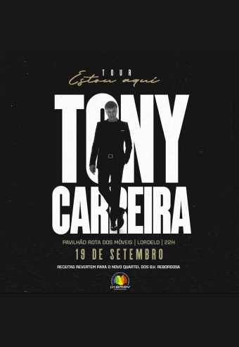 TONY CARREIRA ESTOU AQUI | PAREDES
