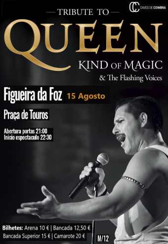 TRIBUTE TO QUEEN KIND OF & THE FLASHING VOICES | FIGUEIRA DA FOZ