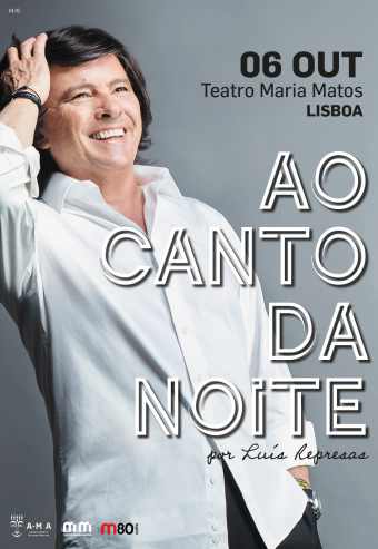 LUÍS REPRESAS – AO CANTO DA NOITE | TEATRO MARIA MATOS