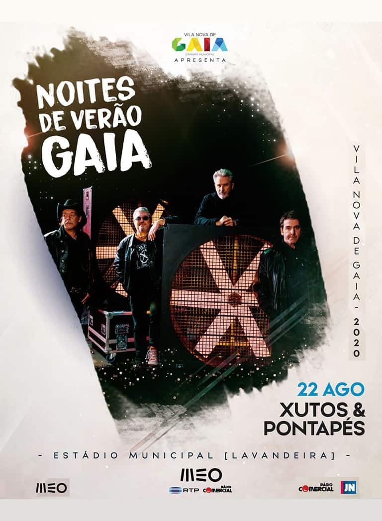 NOITES DE VERÃO – XUTOS & PONTAPÉS | 22 AGO EM GAIA