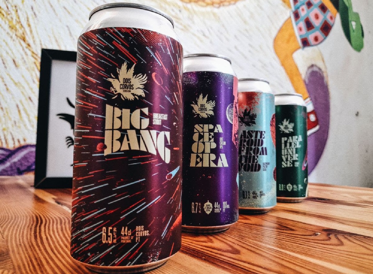 BIG BANG O PRIMEIRO LANÇAMENTO DE CERVEJA EM LATA DA DOIS CORVOS