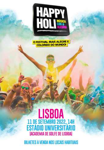 HAPPY HOLI – O Festival das Cores | LISBOA