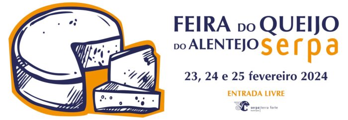 FEIRA DO QUEIJO DO ALENTEJO 2024 | SERPA - Serpa recebe a 23ª edição da Feira do Queijo do Alentejo 2024, nos dias 23, 24 e 25 de fevereiro,  que decorrerá no Parque de Feiras e Exposições de Serpa, com entrada livre.