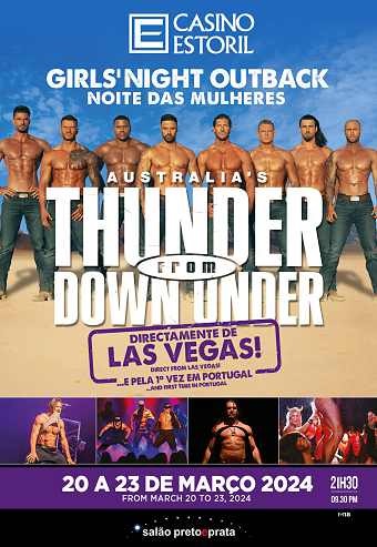 AUSTRALIA’S SHOW THUNDER FROM DOWN UNDER | CASINO ESTORIL