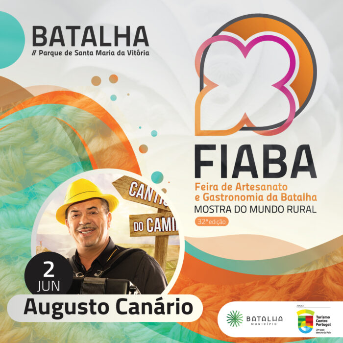 FIABA 2024 | BATALHA - De 29 de Maio a 02 de Junho de 2024, a FEIRA DE ARTESANATO E GASTRONOMIA DA BATALHA - FIABA 2024, está de regresso à Batalha ao Parque de Santa Maria da Vitória. O artesanato genuíno, a gastronomia típica e a animação diversificada vão marcar a trigésima segunda edição deste certame único.