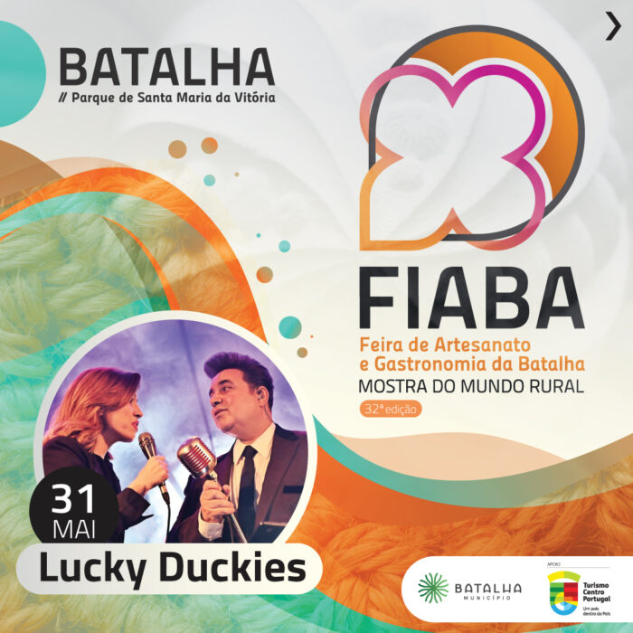 FIABA 2024 | BATALHA - De 29 de Maio a 02 de Junho de 2024, a FEIRA DE ARTESANATO E GASTRONOMIA DA BATALHA - FIABA 2024, está de regresso à Batalha ao Parque de Santa Maria da Vitória. O artesanato genuíno, a gastronomia típica e a animação diversificada vão marcar a trigésima segunda edição deste certame único.