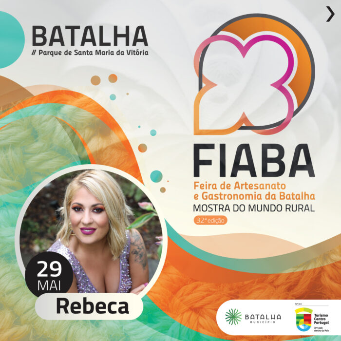 FIABA 2024 | BATALHA - De 29 de Maio a 02 de Junho de 2024, a FEIRA DE ARTESANATO E GASTRONOMIA DA BATALHA - FIABA 2024, está de regresso à Batalha ao Parque de Santa Maria da Vitória. O artesanato genuíno, a gastronomia típica e a animação diversificada vão marcar a trigésima segunda edição deste certame único.