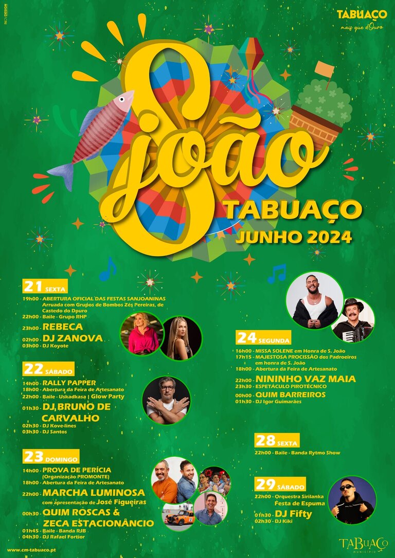 FESTAS DE SÃO JOÃO 2024 TABUAÇO