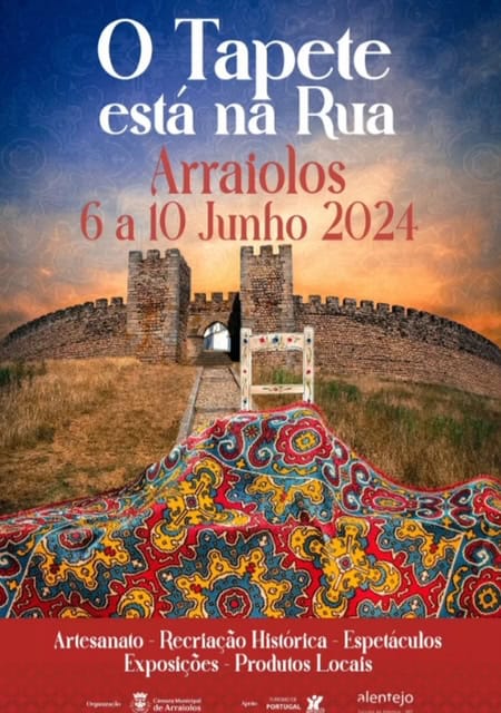 O TAPETE ESTÁ NA RUA 2024 | ARRAIOLOS