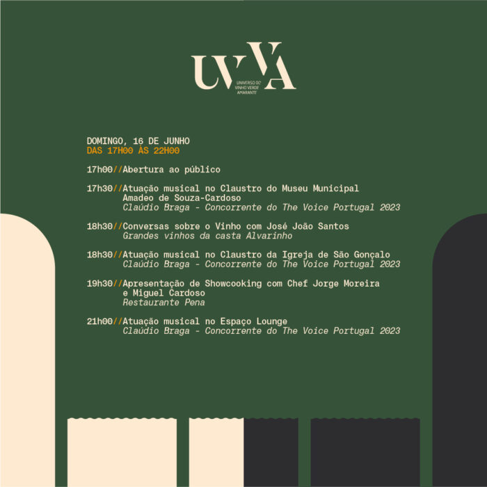 UVVA - UNIVERSO DO VINHO VERDE 2024 | AMARANTE
