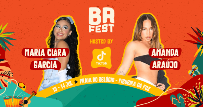 BR FEST 2024 | FIGUEIRA DA FOZ - BR FEST 2024, o festival da música e cultura brasileira em Portugal, está de volta à Praia do Relógio na Figueira da Foz, nos dias 13 e 14 de julho. De pé na areia, copo na mão e muita música, o BR FEST é o encontro dos amantes da música e cultura brasileira e uma partilha de experiências.