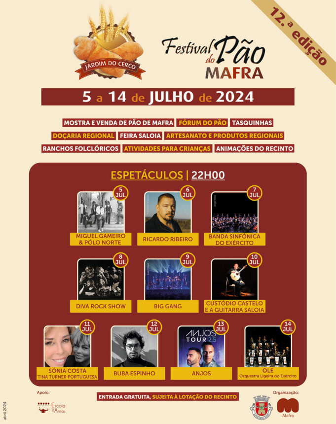12º FESTIVAL DO PÃO 2024 | MAFRA