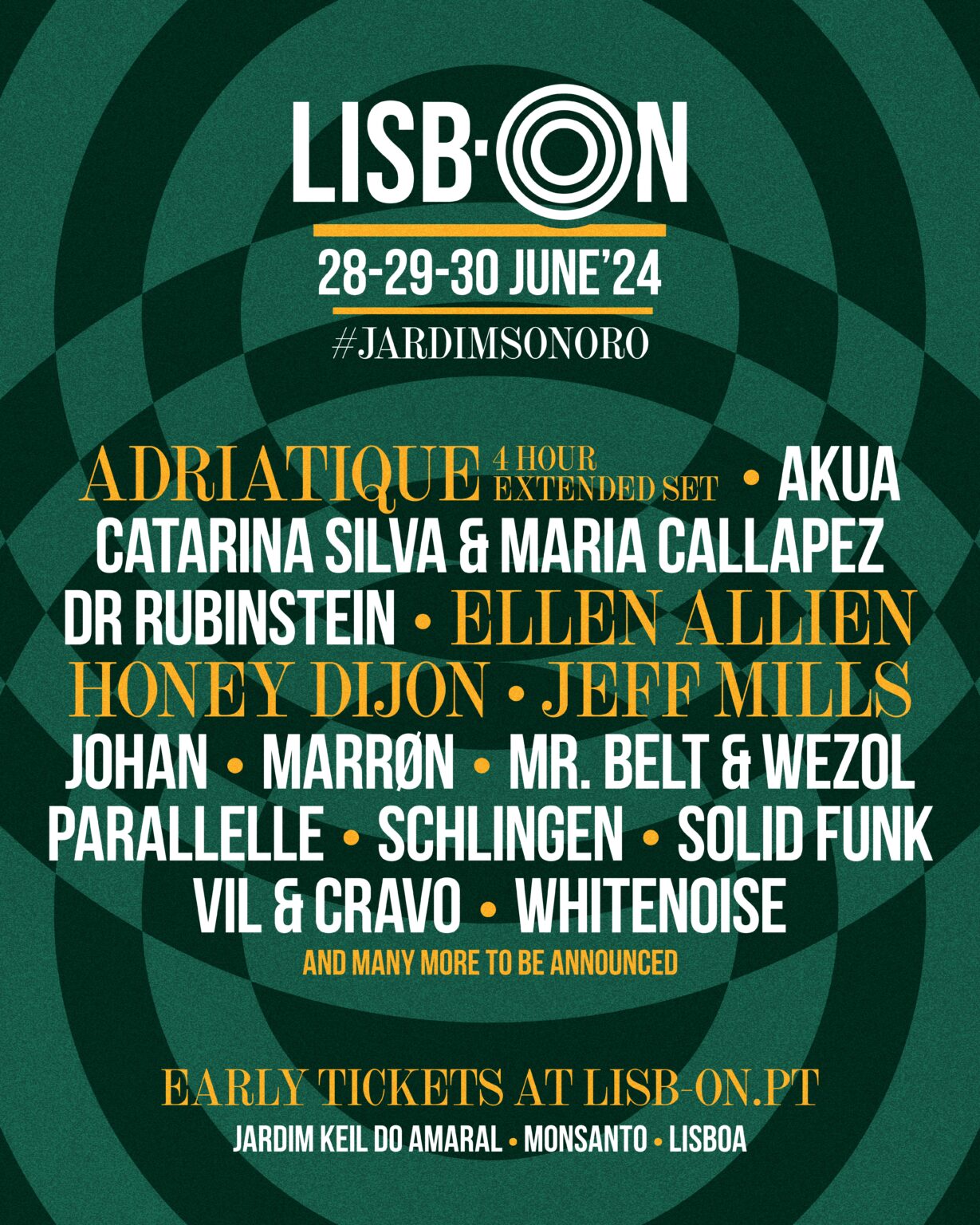 LISB-ON JARDIM SONORO 2024 | LISBOA